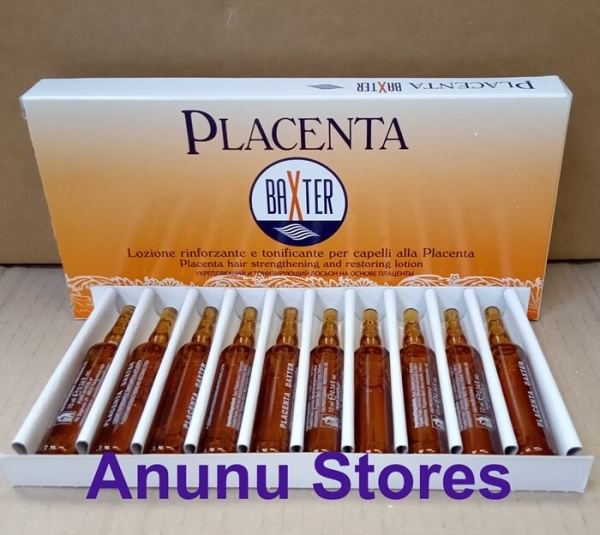 Baxter Placenta Hair Treatment Lotion - 10 x 10ml